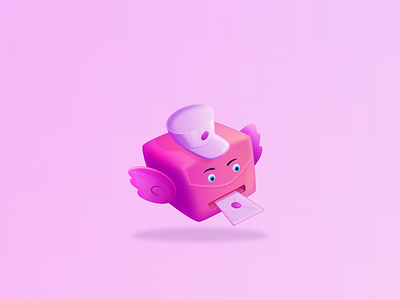Dribbble Invites affinitydesigner cartoon character cute design dribbble illustration invite vector
