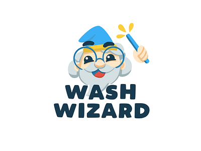 Some serious WIZ BIZ brand brand identity branding design illustration lifestyle brand logo logo design magic mascot procreate wizard