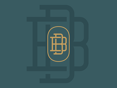 B&B Monogram brand brand identity branding design lettering lifestyle brand logo logo design monogram type typography vector