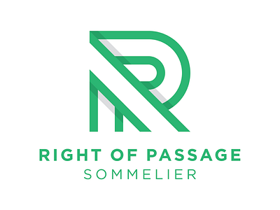 Right of Passage brand identity branding lifestyle brand logo logo design