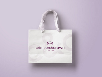 Crimson & Crown Branding Collateral brand identity branding clothing fashion fashion brand lifestyle brand logo logo design women
