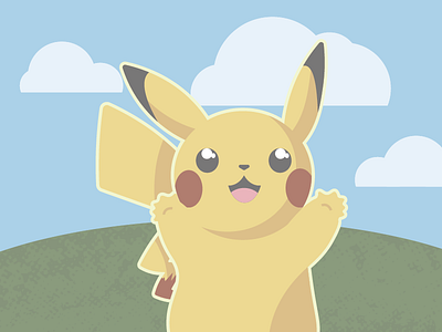 Let's Go Pikachu! anime beedrill chibi illustration kawaii pokemon video games nintendo
