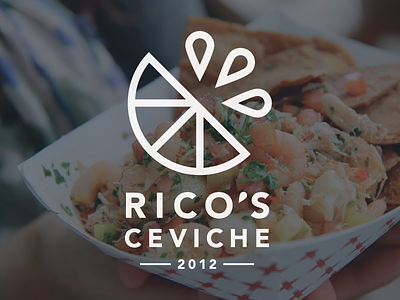 Rico's Ceviche brand identity branding ceviche food food truck lifestyle brand logo logo design south america south american food