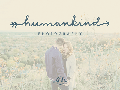 Human Kind Photography brand identity branding lifestyle brand logo logo design monogram photography photography brand