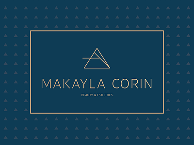 Makayla Corin Brand abstract boise brand identity branding design fashion fashion brand geometric lifestyle brand logo logo design minimal triangle