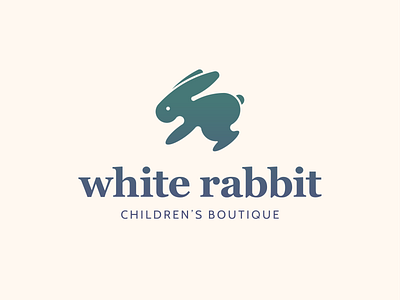 White Rabbit boise brand identity branding design fashion fashion brand icon illustration lifestyle brand logo logo design