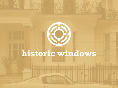 Historic Windows boise brand brand identity branding design icon lifestyle brand logo logo design typography vector