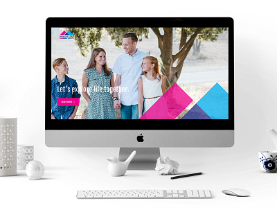 TVWC Site Design banner boise brand brand identity branding church design homepage homepage design illustration lifestyle brand logo logo design typography vector website website banner