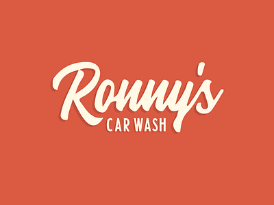 Ronny's Type brand brand identity branding design lifestyle brand logo logo design typography