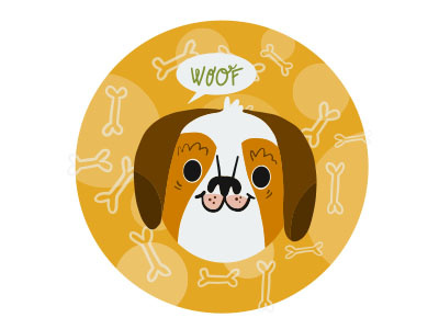 Beagle beagle character design cute dog doggo illustration illustrator vector