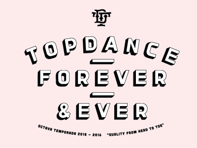 Forever bold dance forever graphic tee lettering pink shadow sports tee