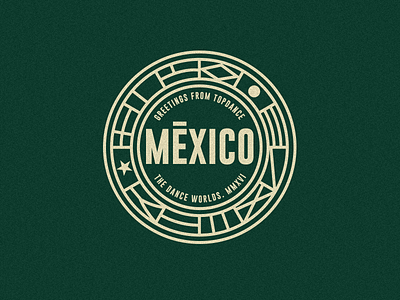 México badge mexican dance company mexico worlds