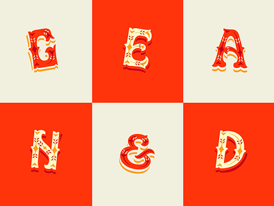 Home Capitals capitals cozy lettering letters orange type typography