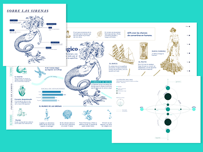 Data Visualization - The little mermaid dataviz design ux