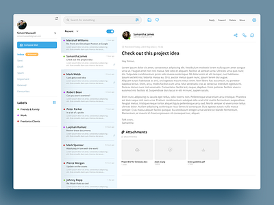 Email Client - Concept UI Design