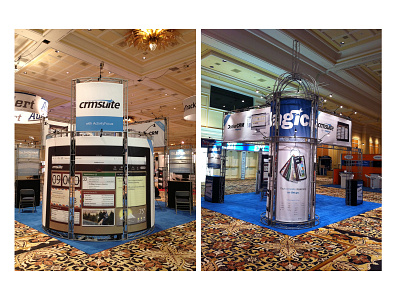 CRM Suite Vendor Booth Designs