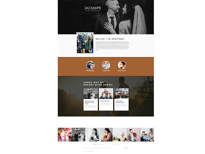 Jackalope Photography Website branding graphic design ui web design website