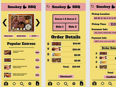 Mockup BBQ App