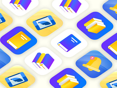 Icons for task manager app app aso color coloring design flat icon minimal ui web