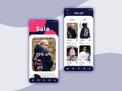 UI for streetwear shop