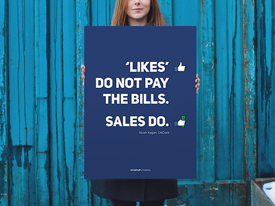 'Likes' don't pay the bills. Sales do.