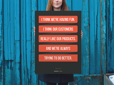I Think We're Having Fun buy design office poster quote shop startup store