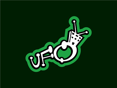 UFO - Urban Fest Osijek alien festival green logo space ufo urban