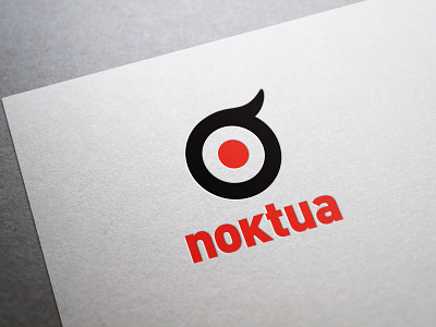 Noktua Logo eye logo night noktua owl