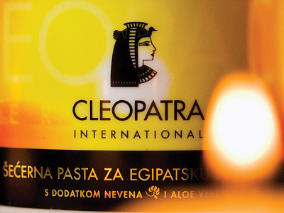 Cleopatra beauty branding cleopatra cosmetics egypt logo package