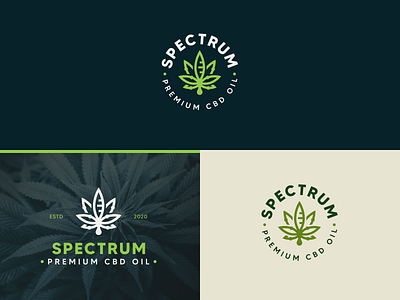 CBD SPECTRUM cbd cbdoil graphicdesign logoinspiration