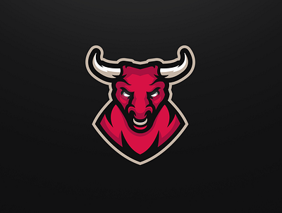 Bull logo bull cartoon esport gaming graphicdesign logo logoinspiration mascot mascotlogo