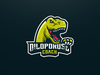 Dino mascot logo cartoon dino dinosaur esport gaming graphicdesign illustration logo logoinspiration mascot vector