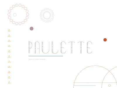 Paulette - Art Deco Typeface