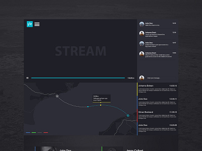 Yle Project Enkel Biljett till Europa animated chat live map stream streaming webdesign