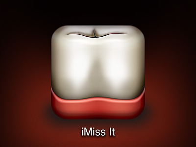 iMiss It ios icon tooth