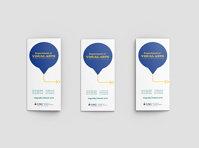 Visual Arts department, UNG adobe adobeindesign brochure brochure design graphicdesign graphicdesigns