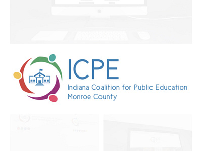 ICPE Monroe County adobe illustrator logo design logodesign logos