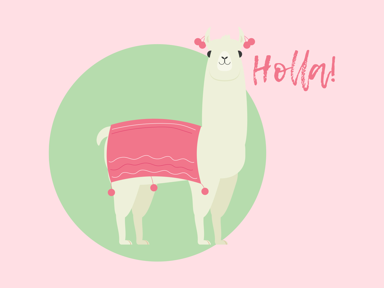 Llama AI Illustration by anastasia.h on Dribbble