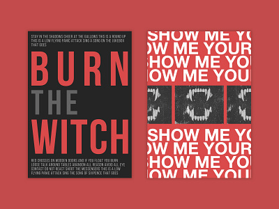 Song Lyrics Poster Practice