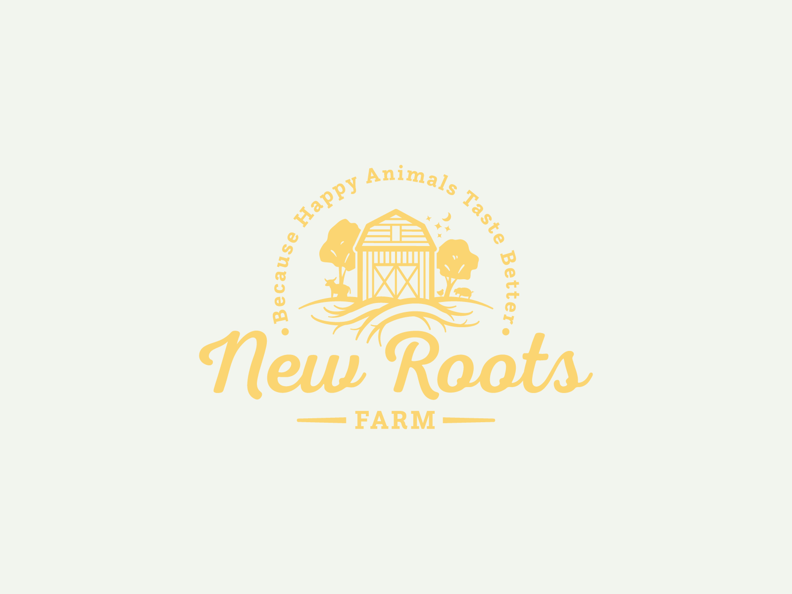 New Roots Farm by Jesse Burgin on Dribbble