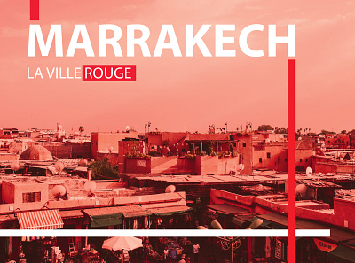 Marrakech Catalogue Cover catalogue design cover design graphic design photoshop typography
