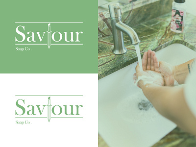 Saviour - Soap brand - weekly warmup brand branding design graphic design identity illustrator logo soap weekly warm up