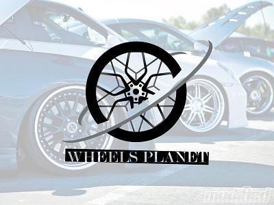 Wheelsplanet branding design identity illustrator logo