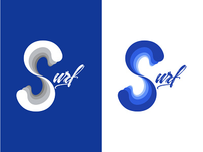 Surf logo consept branding design graphic design identity illustrator logo surf