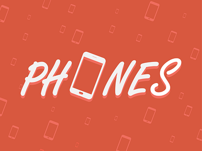 PHONES design illustration phones