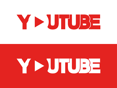 Youtube Logo concept design identity logo redesign vector youtube