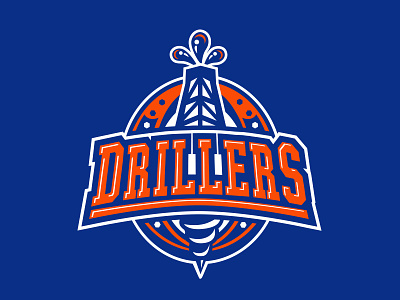 Drillers V3 drillers hockey logo okotoks