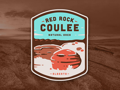 Red Rock Coulee Badge