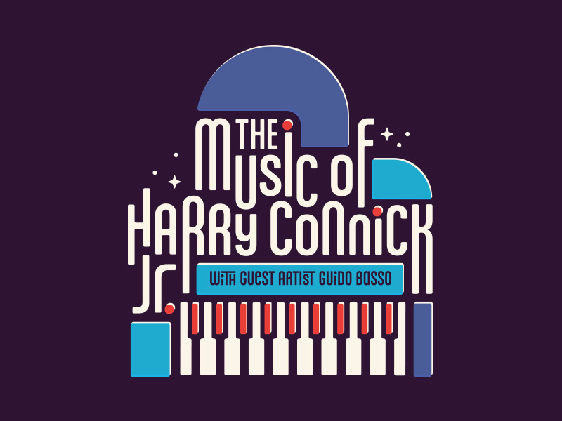 Calgary Jazz Orchestra Poster (Harry Connick Jr.) poster jazz piano harry connick