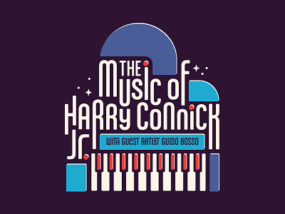 Calgary Jazz Orchestra Poster (Harry Connick Jr.) by Cam Hoff on Dribbble